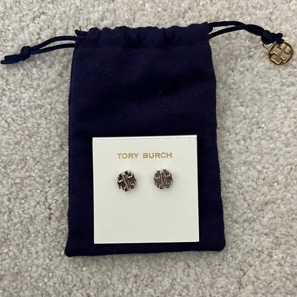 Tory Burch | Jewelry | Tory Burch Smal T Logo Stud Earring